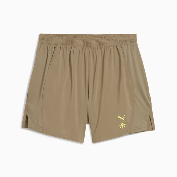 PUMA x ALEX TOUSSAINT Men's 5" Training Shorts, Velvet Moss, extralarge